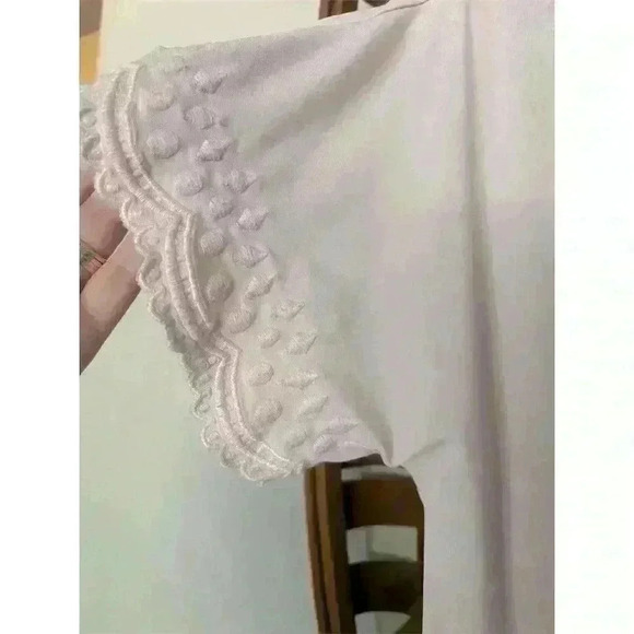 Banana Republic Women's Blouse XS Light Pink Short Sleeve Top - Picture 4 of 8